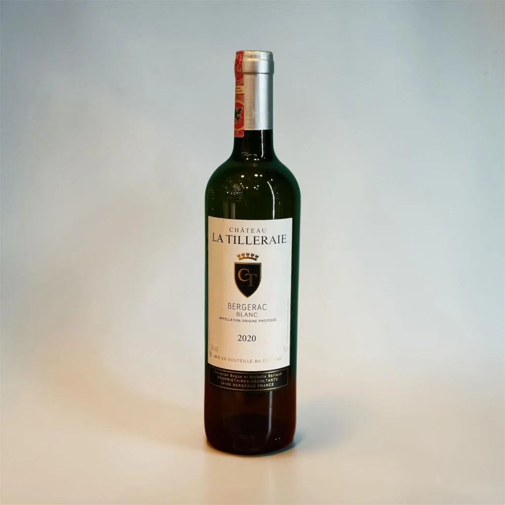 Château La Tilleraie Bergerac Blanc 2020 AOP